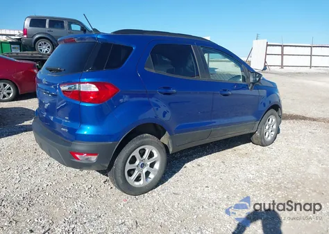 2022 Ford Ecosport Se from USA, damaged, VIN MAJ6S3GLXNC462079
